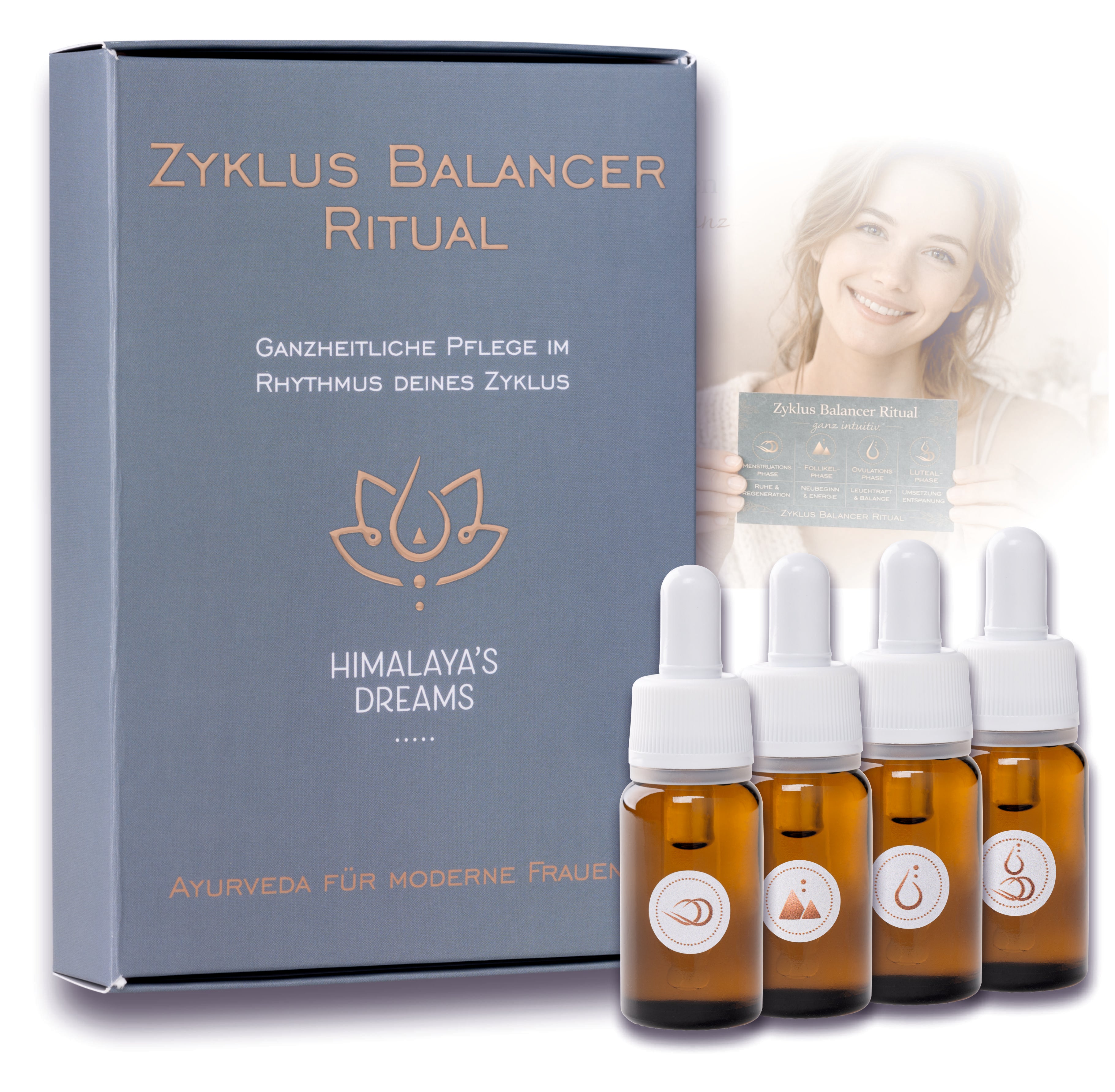 ARYOUVEN Zyklus Balancer Ritual – Für Haut, die sich ständig verändert und endlich die richtige Pflege bekommt.
