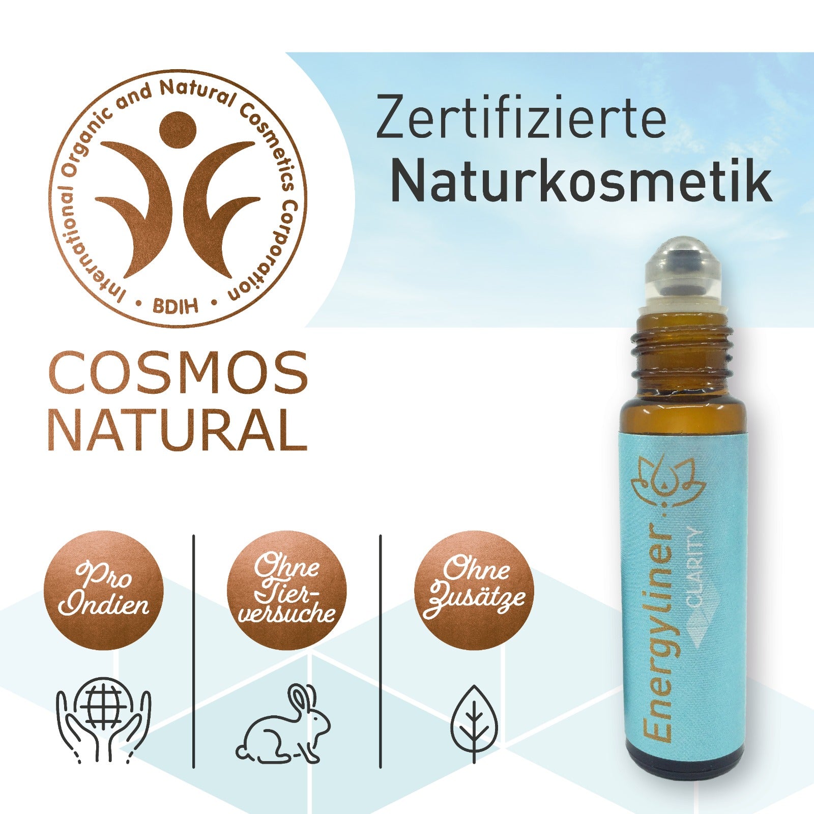 Energyliner Clarity / Massagestift / Noch effizienter bei Stressgefühl / 10ml
