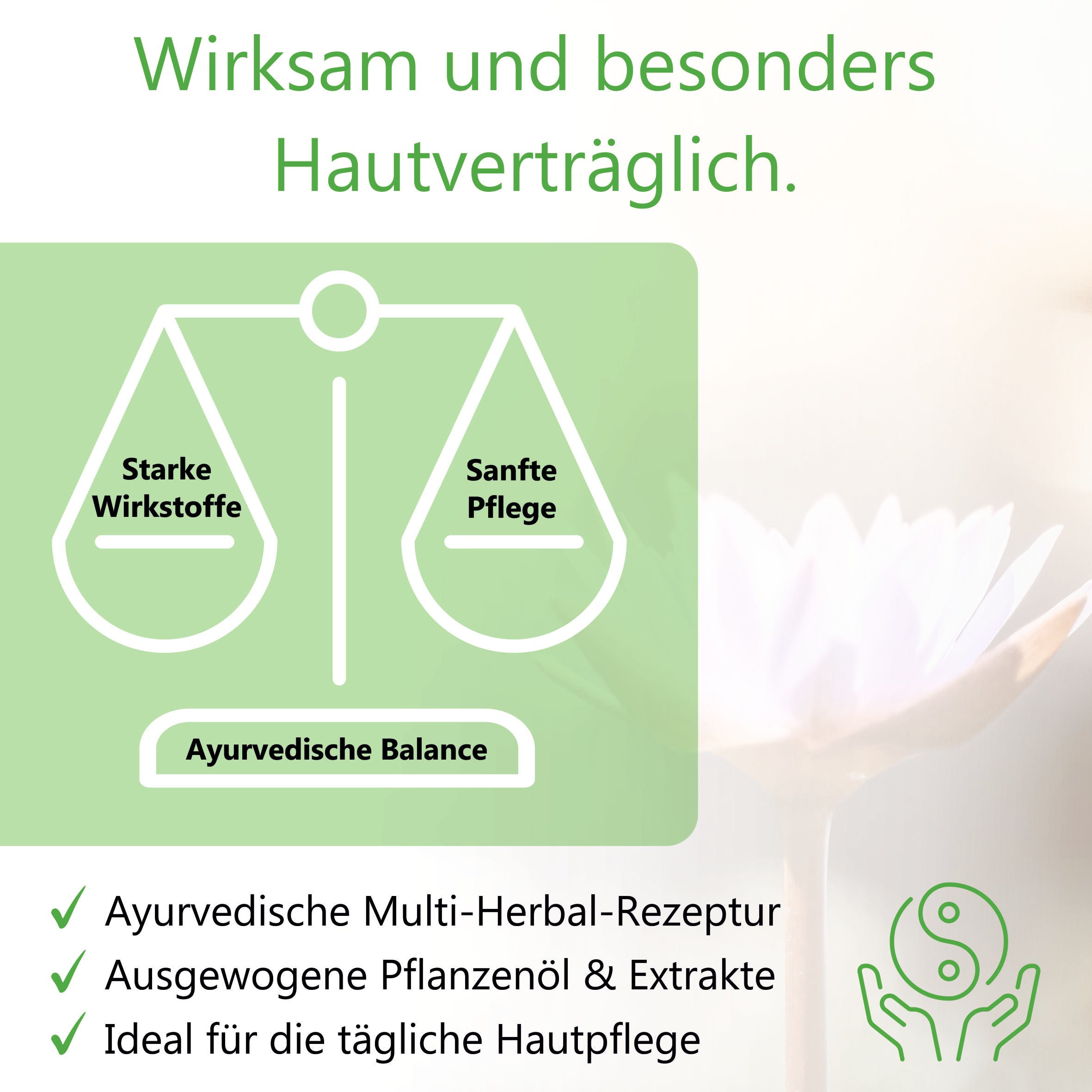 Ayurveda Körper- und Gesichtsöl Centella/Clarity 100ml / Bei Narben & Dehnungsstreifen