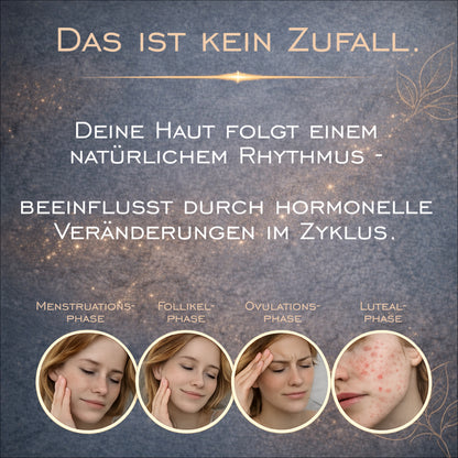 ARYOUVEN Zyklus Balancer Ritual – Für Haut, die sich ständig verändert und endlich die richtige Pflege bekommt.