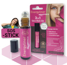 Load the image into the gallery viewer, Energyliner Happiness / Massage pen / Even more effective for concentration problems / 10ml
