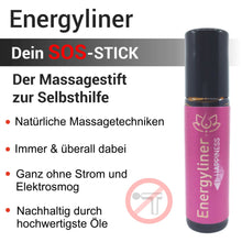 Load the image into the gallery viewer, Energyliner Happiness / Massage pen / Even more effective for concentration problems / 10ml