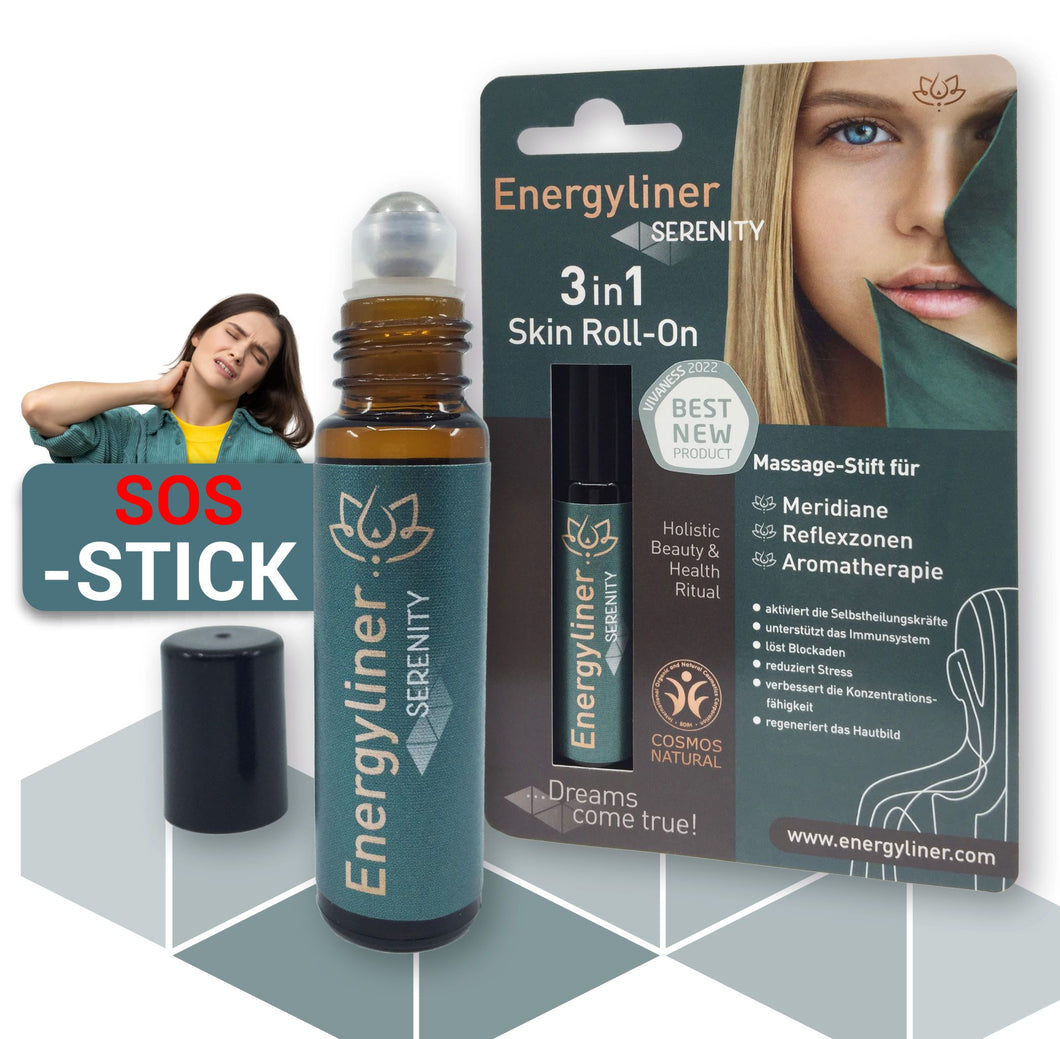 Energyliner Serenity / Massagestift / Noch effizienter bei Gelenkschmerzen / 10ml