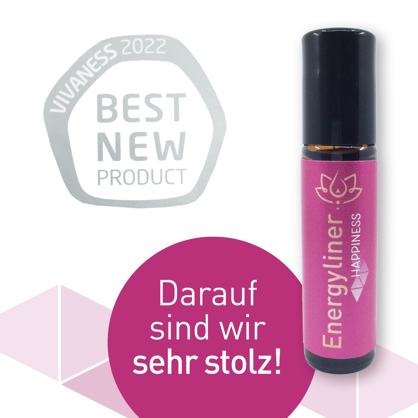 Energyliner Happiness / Massagestift / Noch effizienter bei Konzentrationsproblemen / 10ml