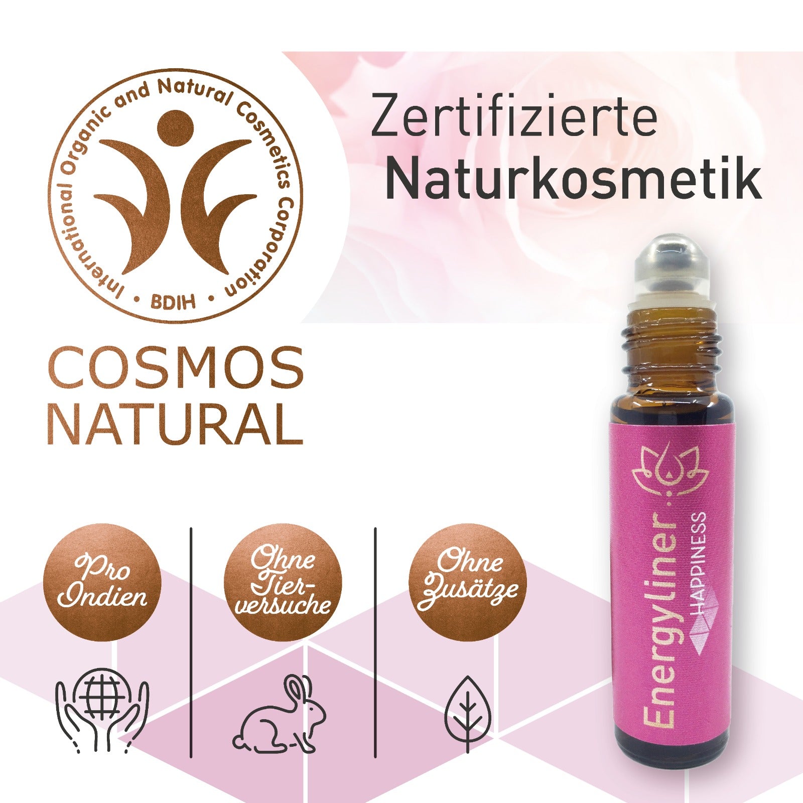 Energyliner Happiness / Massagestift / Noch effizienter bei Konzentrationsproblemen / 10ml