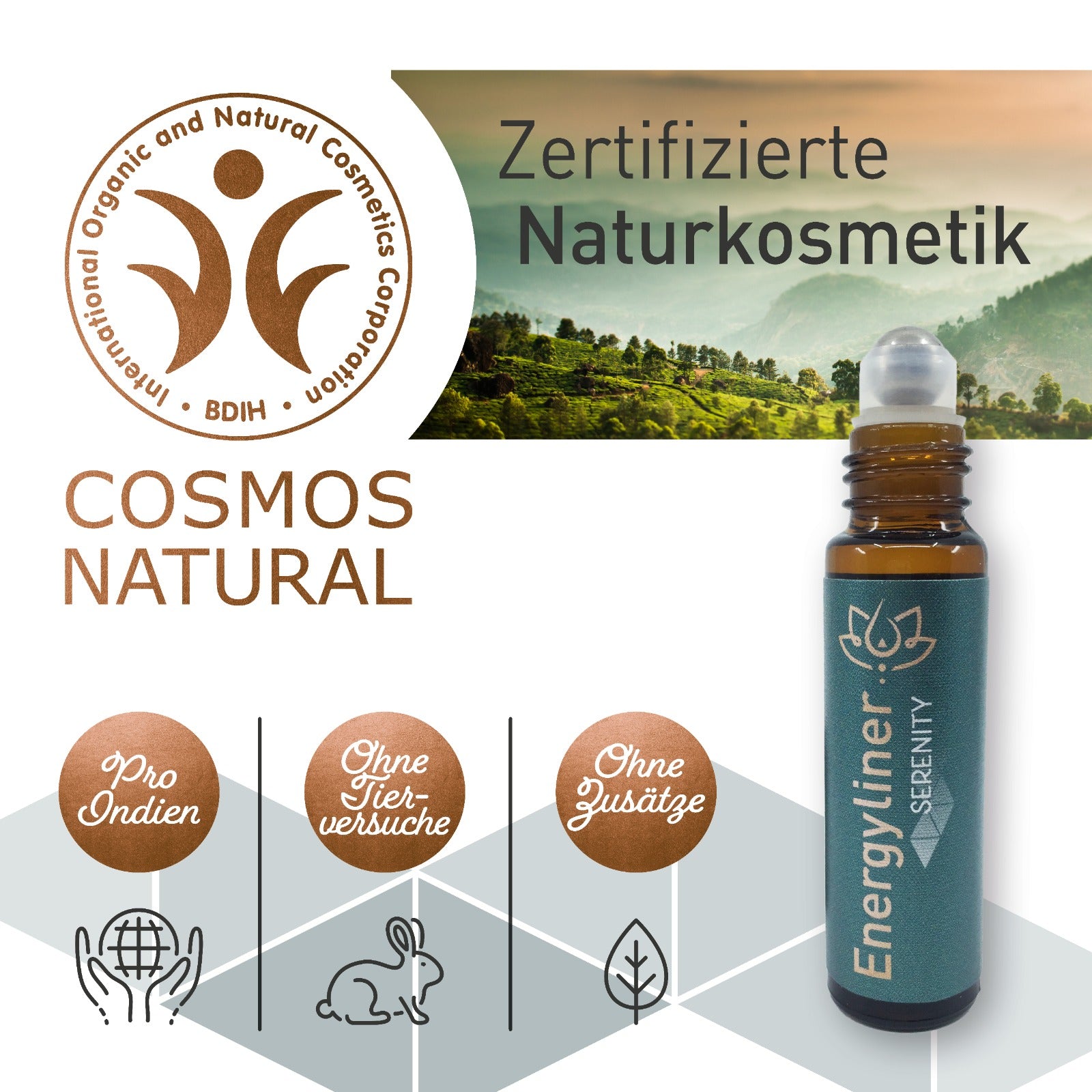 Energyliner Serenity / Massagestift / Noch effizienter bei Gelenkschmerzen / 10ml