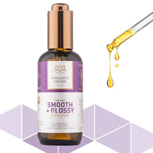 Load the image into the gallery viewer, Ayurveda Hair Oil Smooth&Glossy 100ml CERTIFIED NATURAL COSMETICS