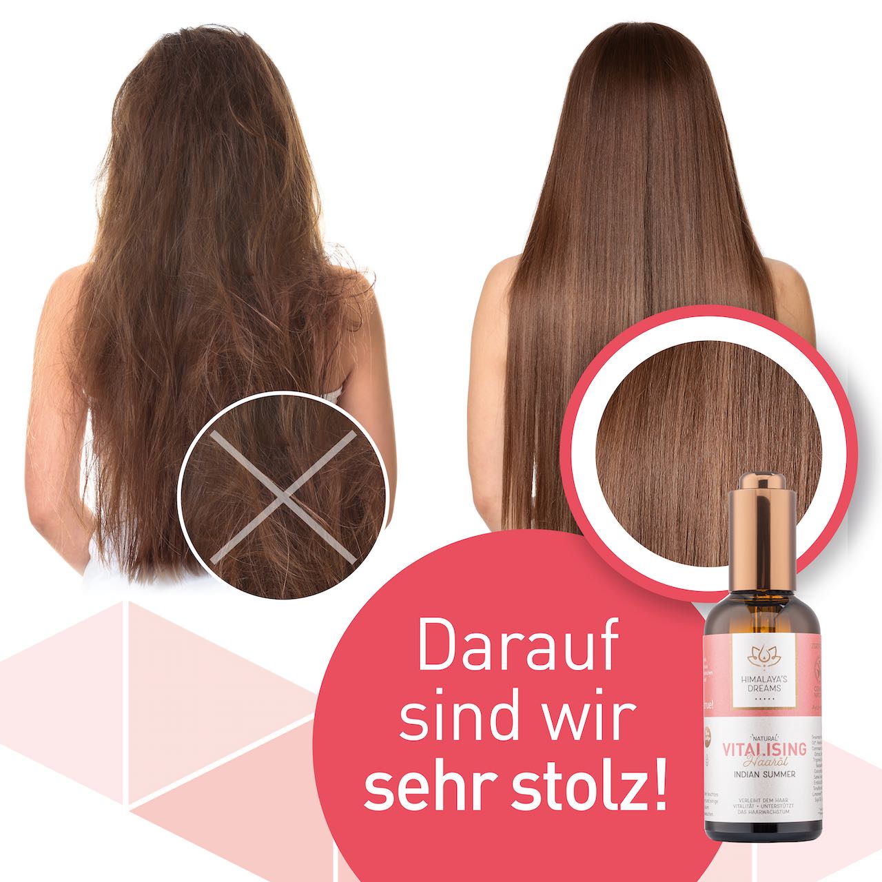 Ayurveda Haaröl Vitalising/Indian Summer 100ml / mit Rosmarinöl und Rizinusöl gegen Haarausfall