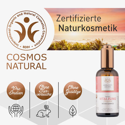 Ayurveda Haaröl Vitalising/Indian Summer 100ml / mit Rosmarinöl und Rizinusöl gegen Haarausfall