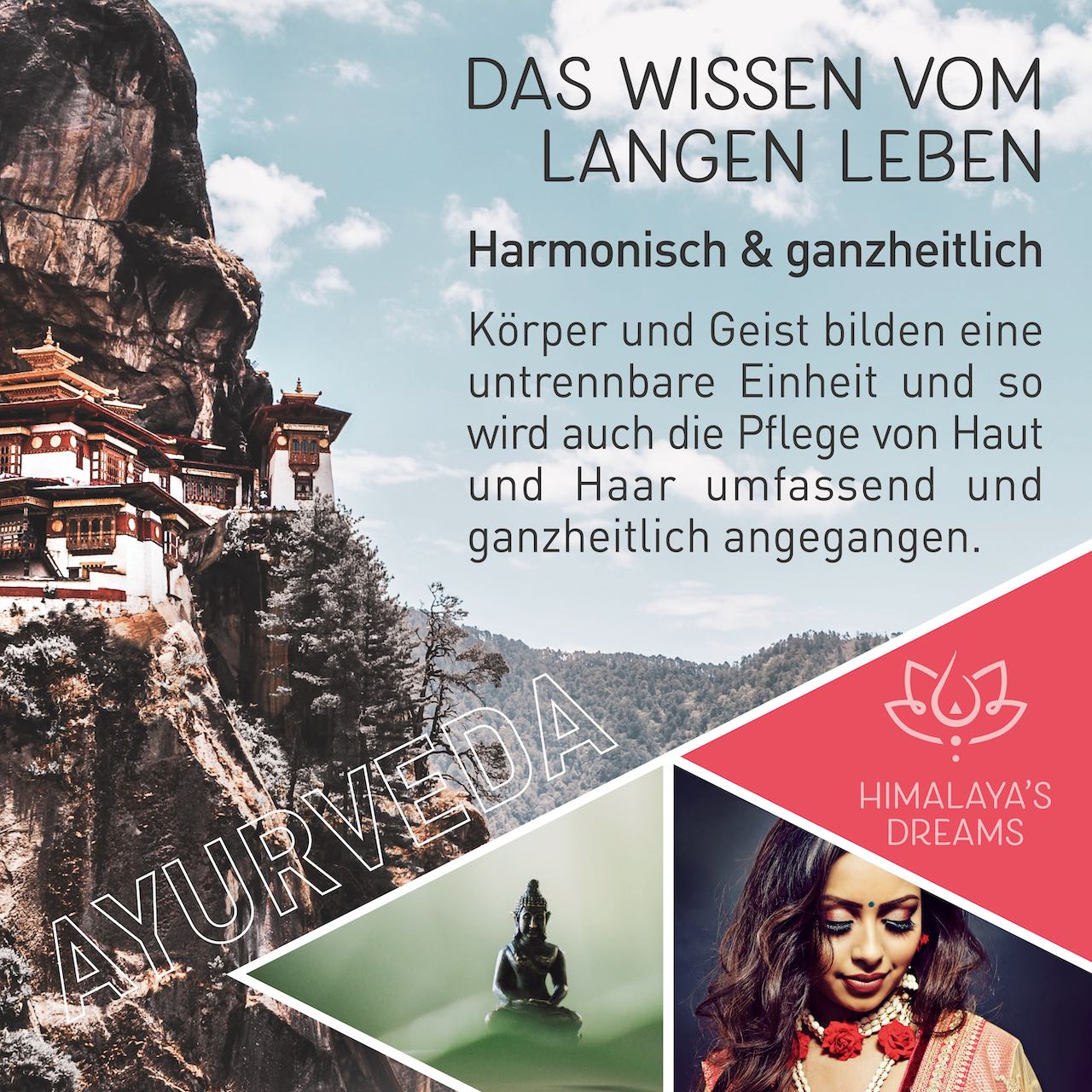 Ayurveda Haaröl Vitalising/Indian Summer 100ml / mit Rosmarinöl und Rizinusöl gegen Haarausfall