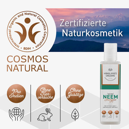Ayurveda Shampoo Neem 200ml ZERTIFIZIERTE NATURKOSMETIK