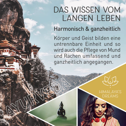 Ayurveda Ziehgold BALANCE 250ml mit sehr hohem BIO-Kokosöl Gehalt und vielen Gewüzen für ein noch effektiveres Ergebnis